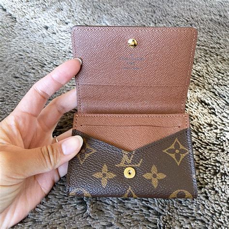 used louis vuitton card holder|louis vuitton card holder used.